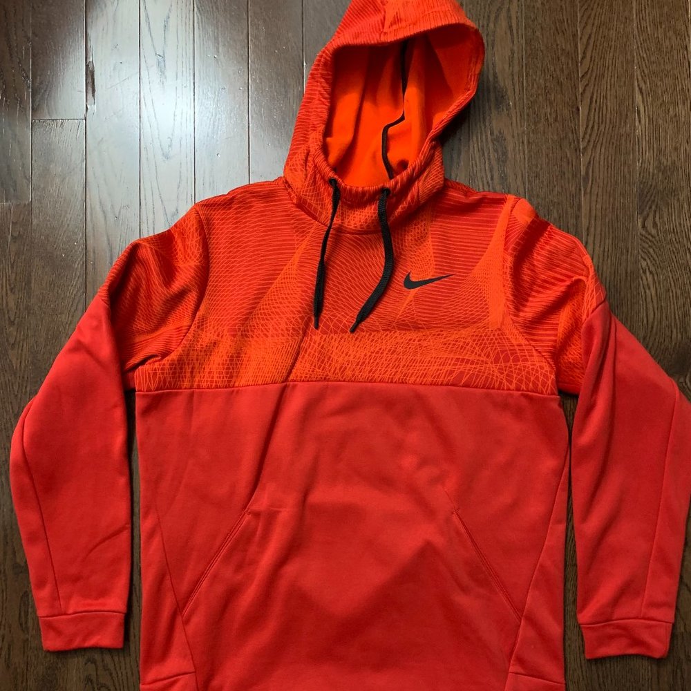 Nike Therma Hoodie Red Block (L) - Picture 1 of 9